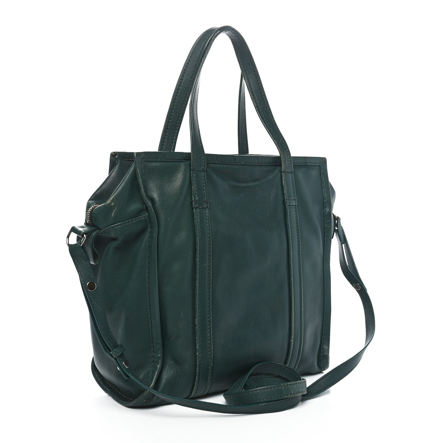 Balenciaga Agneau Small Bazar Shopper Tote Green 3 of 14