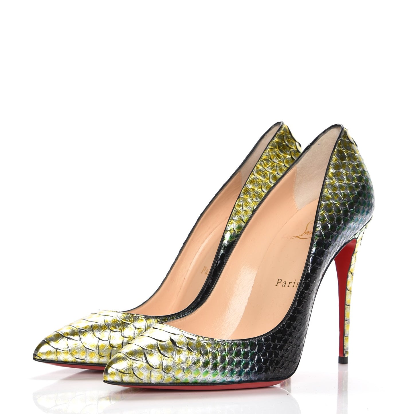 Metallic Python So Kate Mermaid 120 Pumps 39 Mimosa
