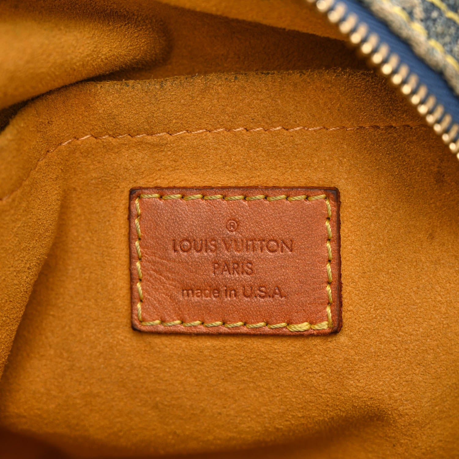 Louis Vuitton Denim Baggy GM Blue 6 of 20