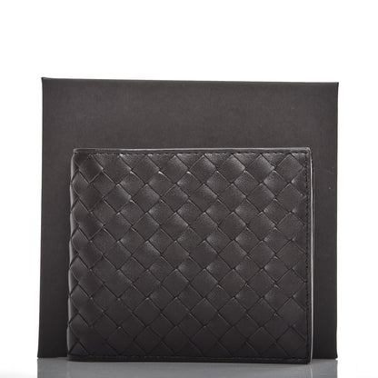 Bottega Veneta Nappa Intrecciato Bi-Fold Wallet Espresso 6 of 7