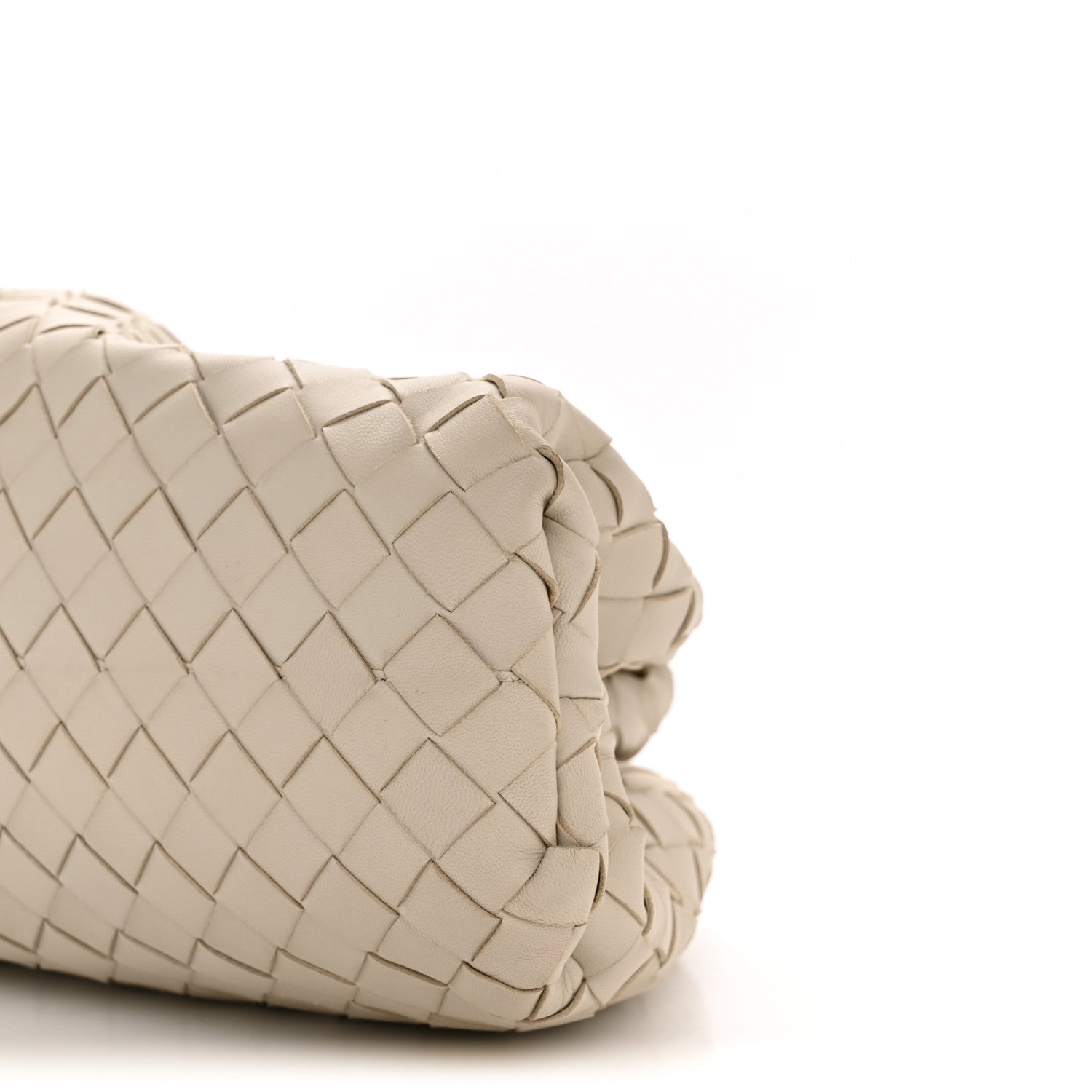 Bottega Veneta Nappa Maxi Intrecciato The Pouch Oversized Clutch Plaster 10 of 12