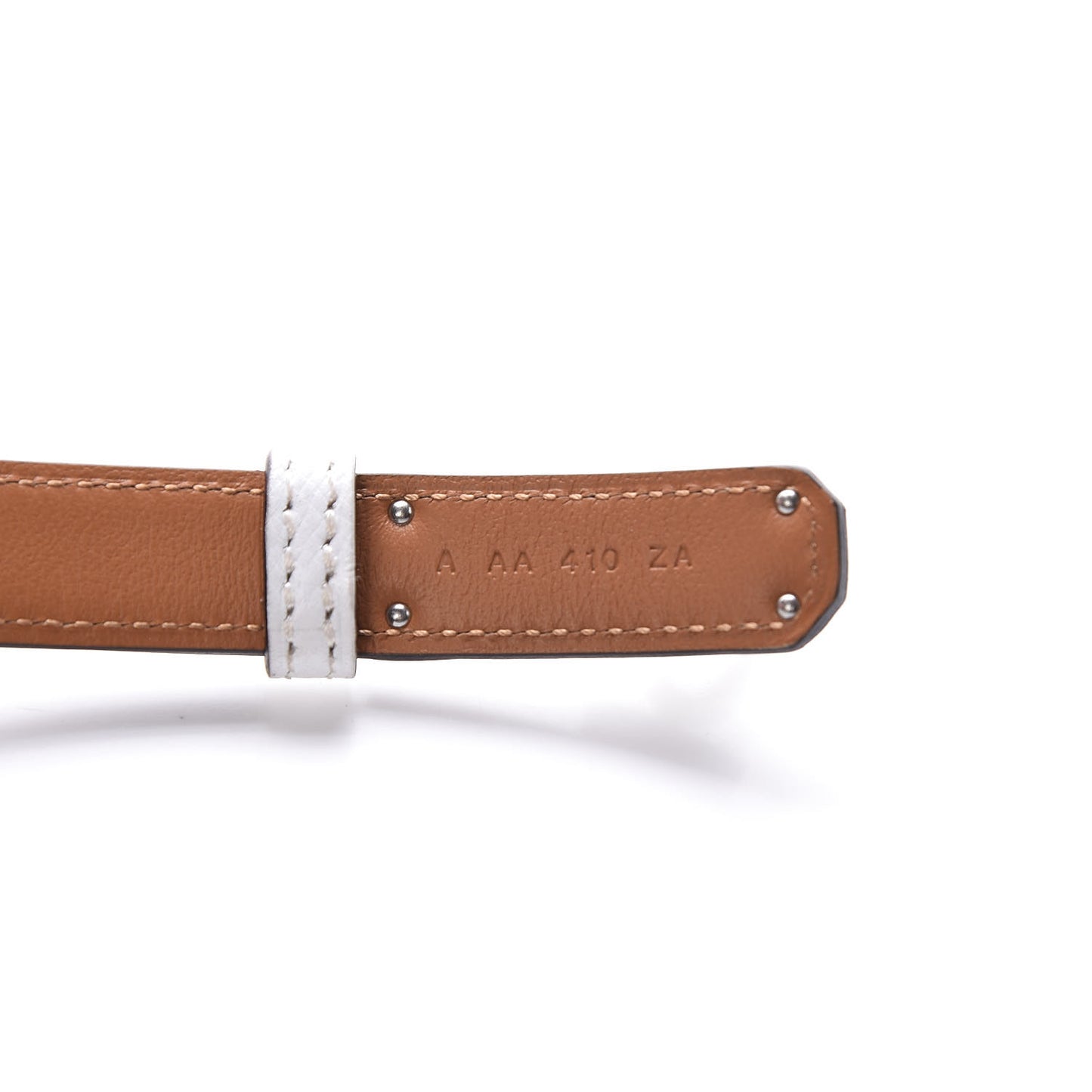 Epsom Kelly Belt White