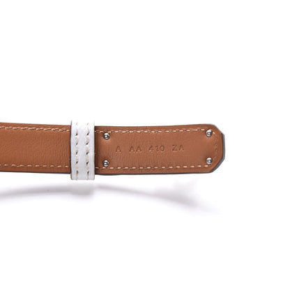 Hermes Epsom Kelly Belt White 5 of 7