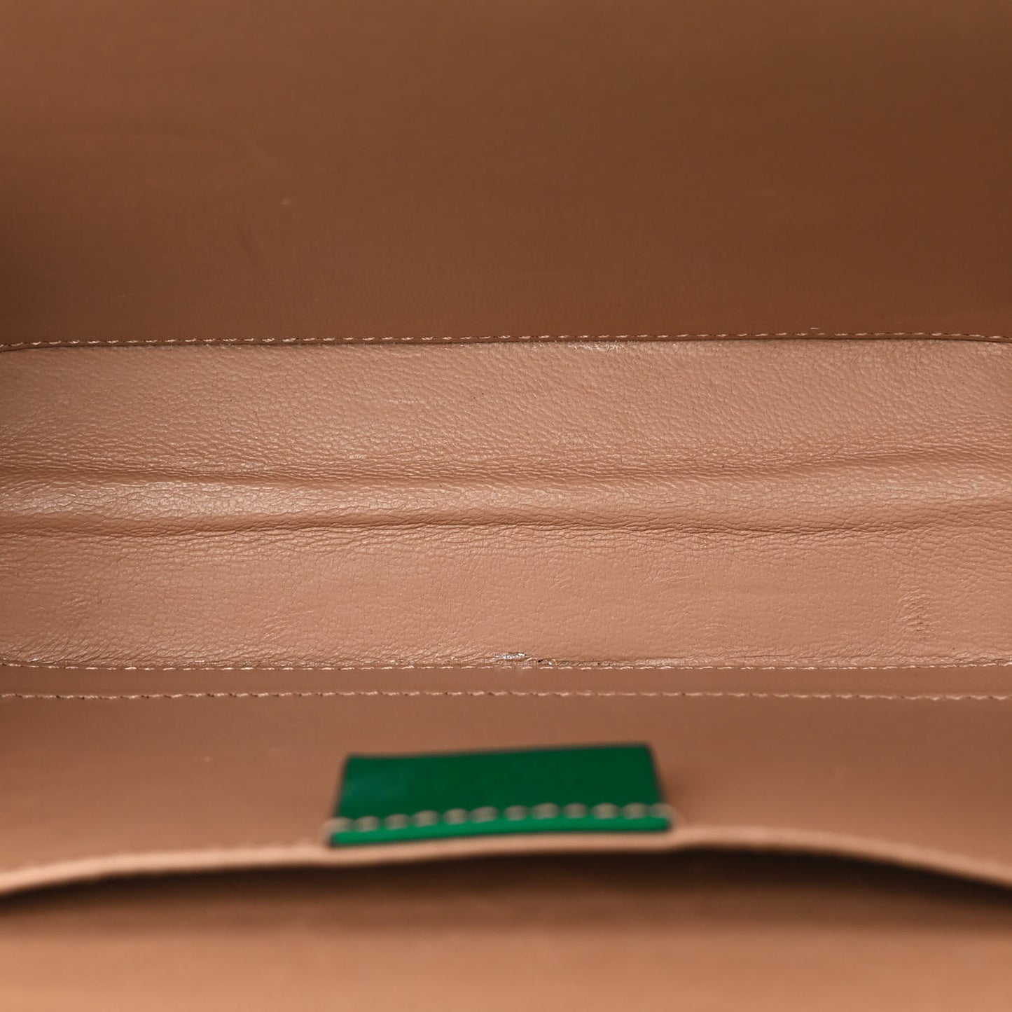 Mousse Top Patent Small Sylvie 1969 Top Handle Bag Emerald