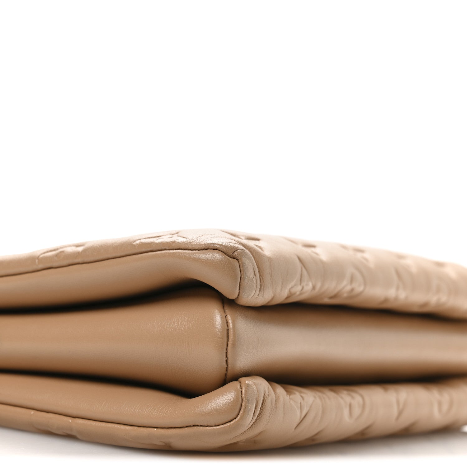 Louis Vuitton Lambskin Embossed Monogram Coussin PM Camel 7 of 8