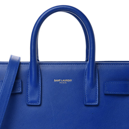 Saint Laurent Calfskin Nano Sac De Jour Royal Blue 11 of 11