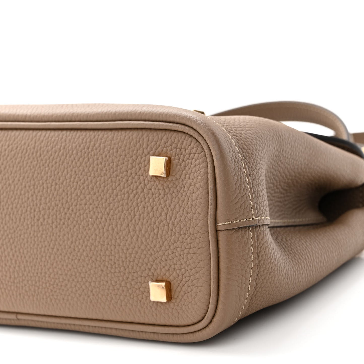Taurillon Blush Calfskin Gabby BB Taupe