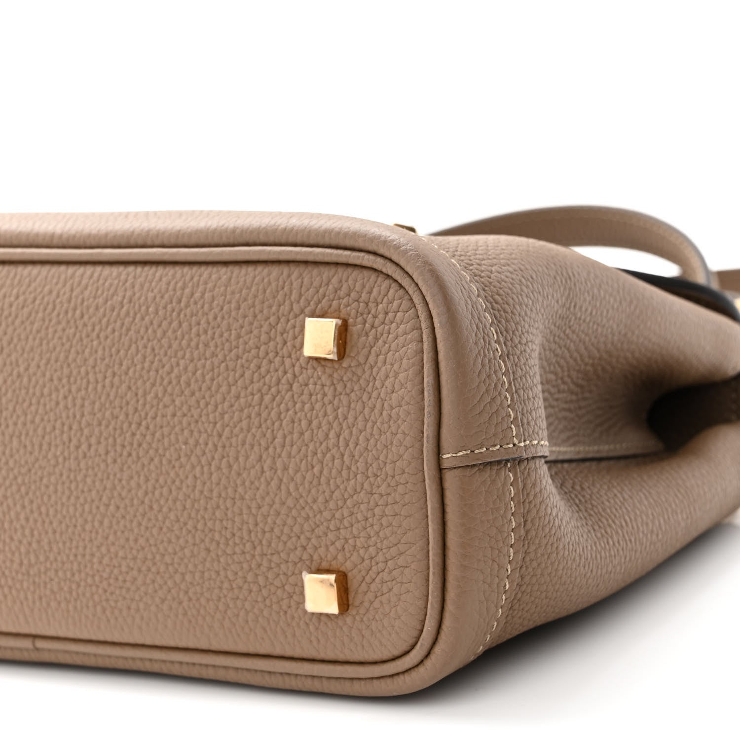 Moynat Taurillon Blush Calfskin Gabby BB Taupe 9 of 9