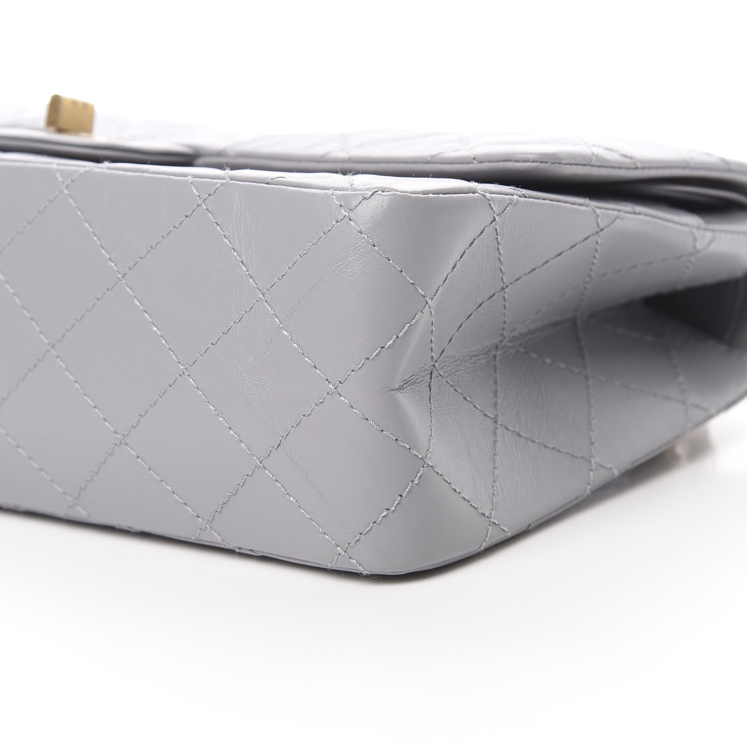 Chanel Aged Calfskin Quilted 2.55 Reissue 226 Flap Grey 10 of 11