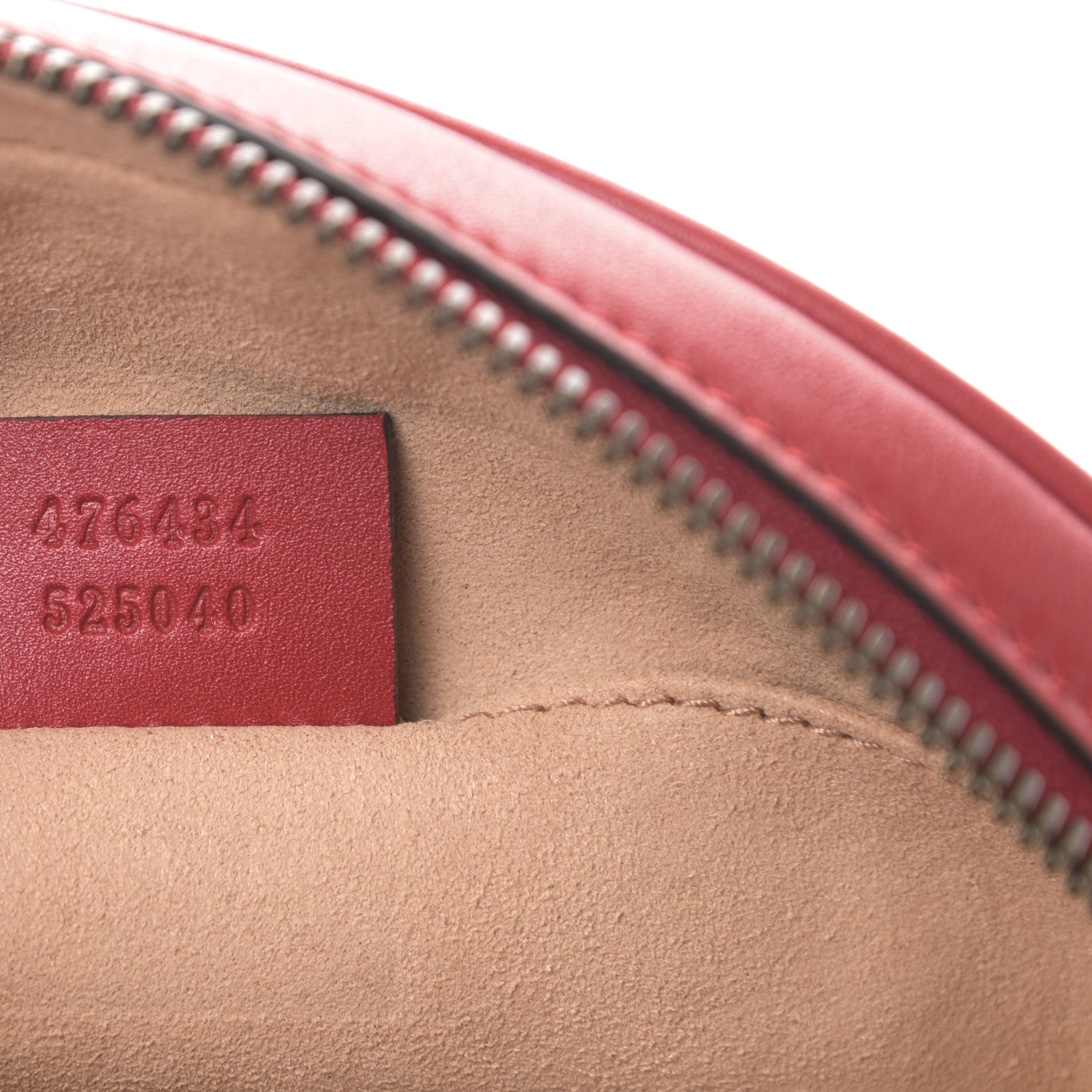 Gucci Calfskin Matelasse GG Marmont Belt Bag 95 38 Hibiscus Red 7 of 12