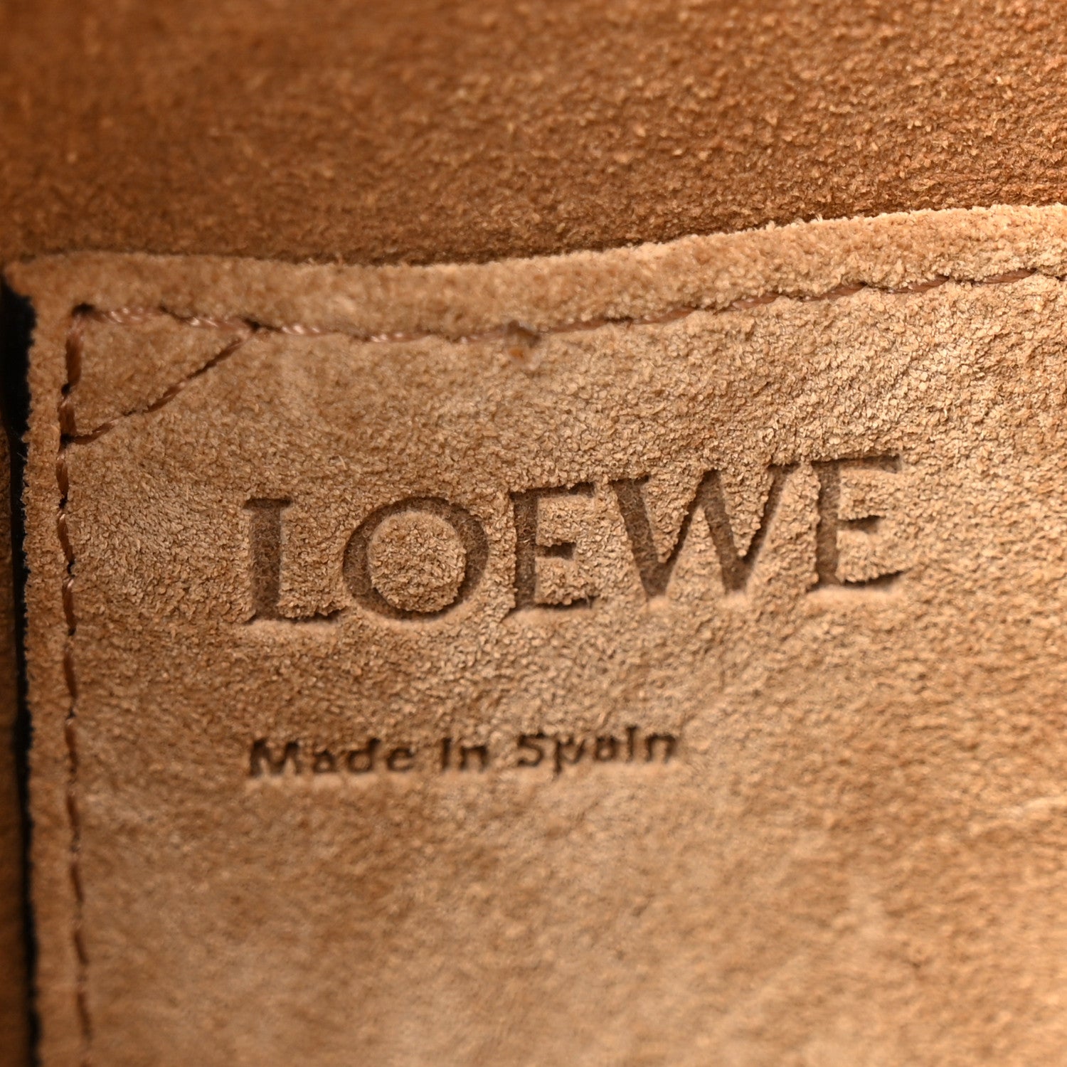 Loewe Grained Calfskin Small Gate Crossbody Bag Navy 6 of 10