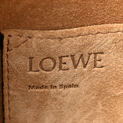 Loewe Grained Calfskin Small Gate Crossbody Bag Navy 6 of 10