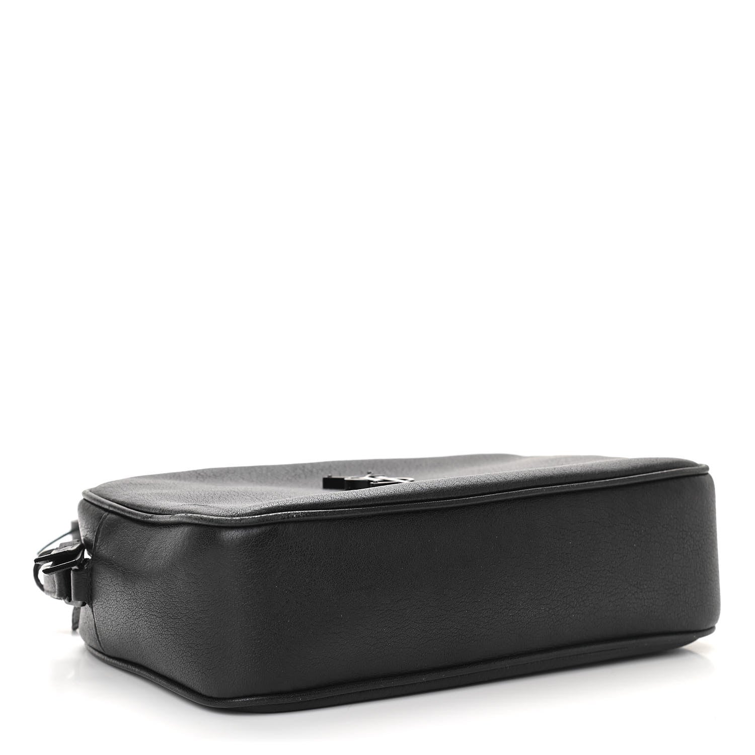 Saint Laurent Lambskin Monogram Small Lou Camera Bag Black 4 of 12