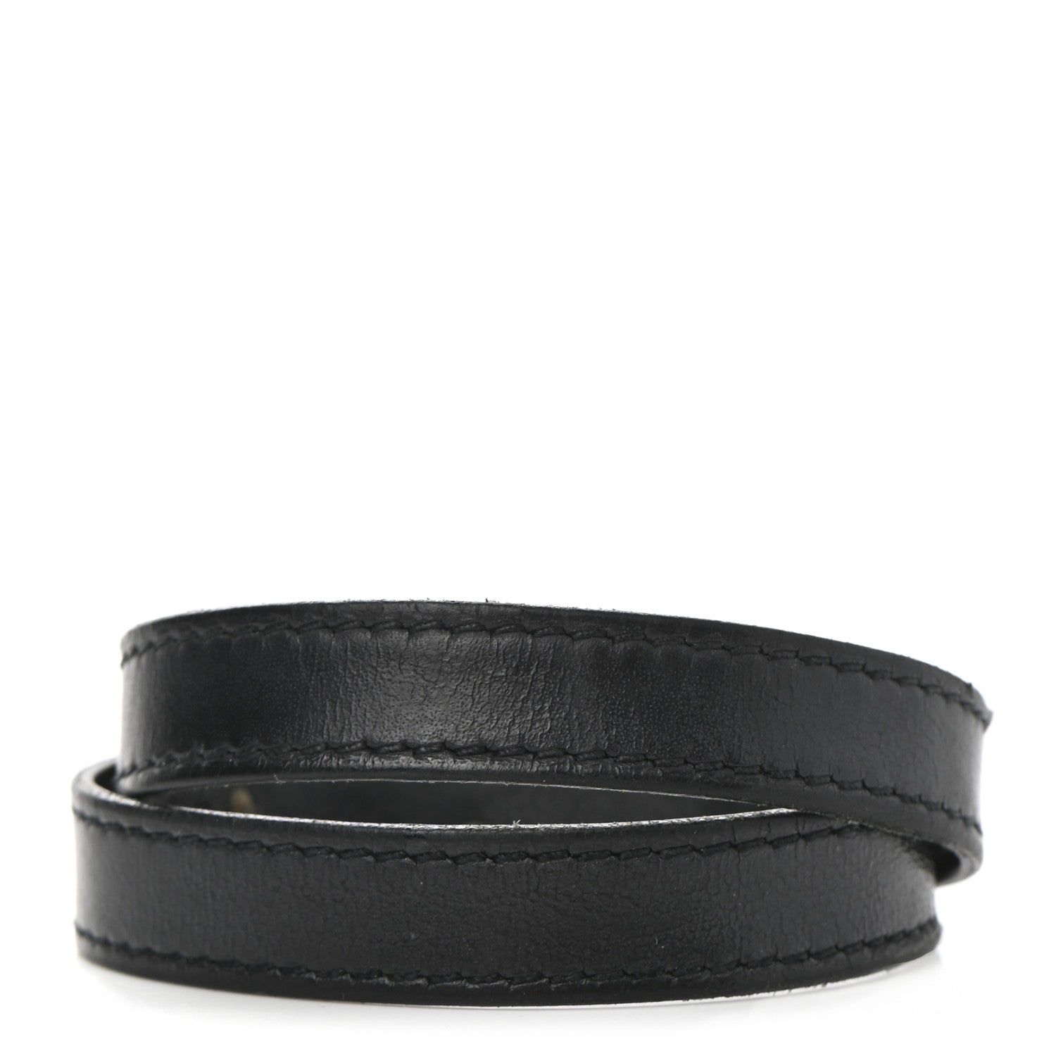 Hermes Box Kelly Double Tour Bracelet M Black 3 of 6
