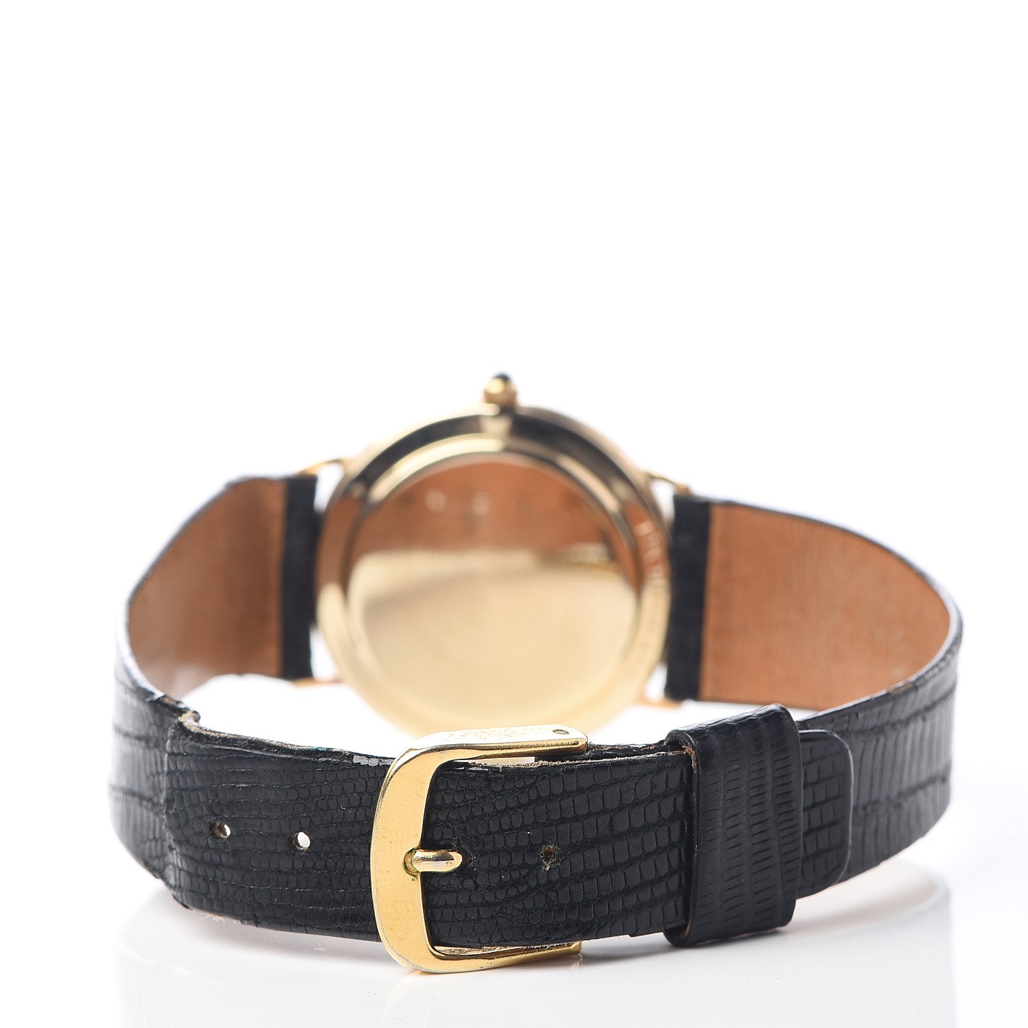 Tiffany 14K Yellow Gold Lizard 30mm Classic Quartz Watch 4 of 8