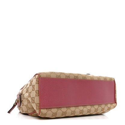 Gucci Monogram Small Charmy Boston Pink 3 of 9