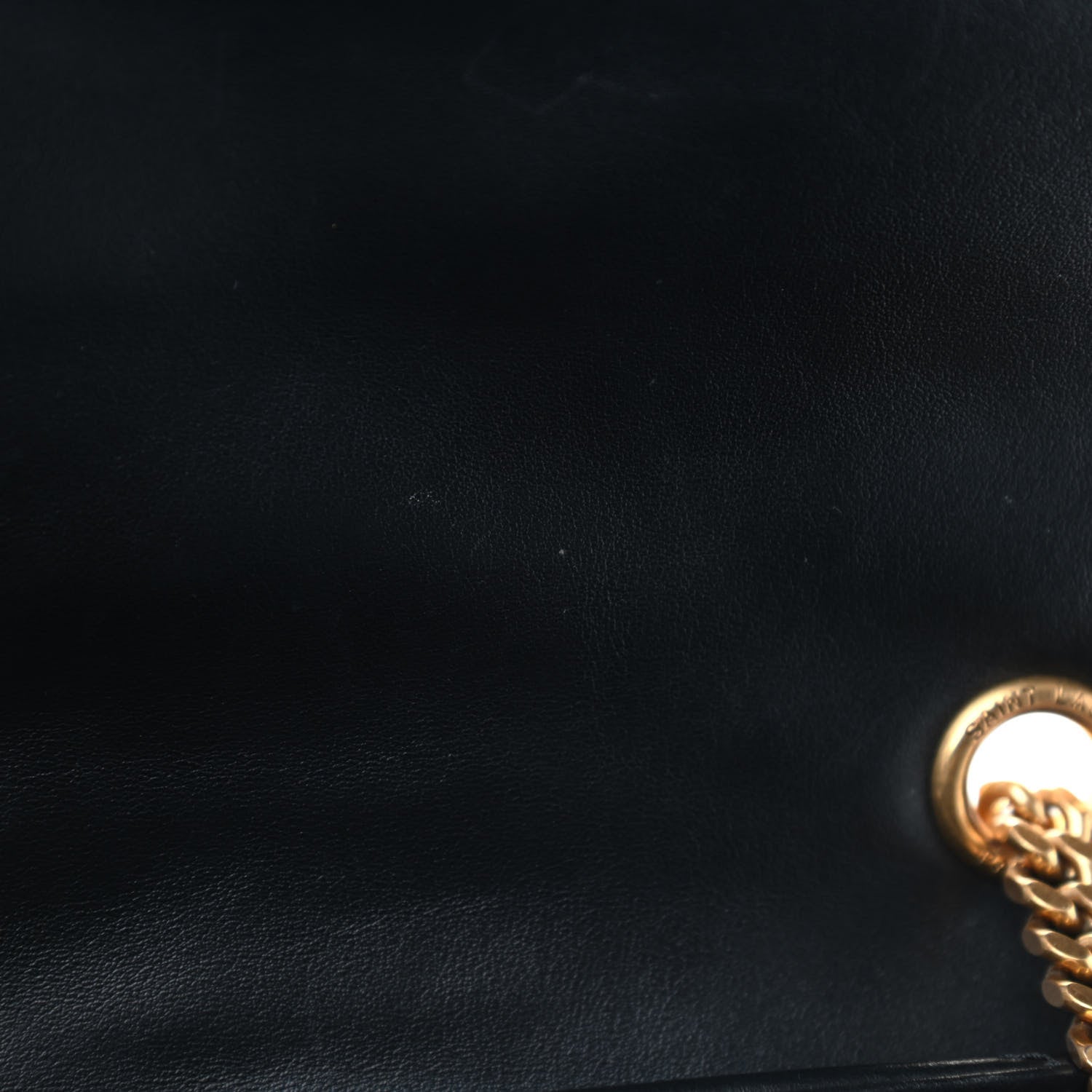 Saint Laurent Calfskin Y Quilted Monogram Medium Loulou Chain Satchel Black 7 of 9