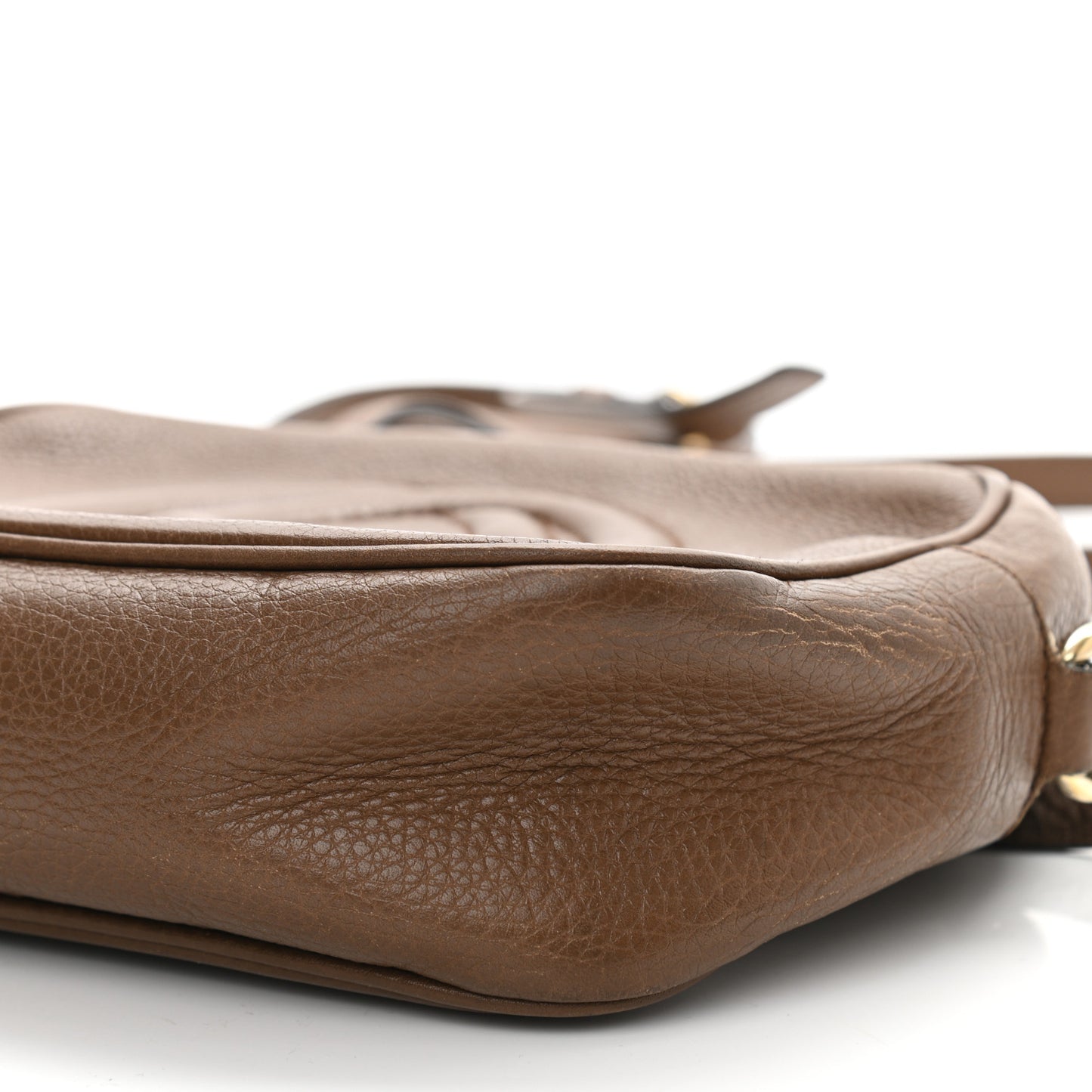 Cellarius Calfskin Small Soho Disco Bag Acero