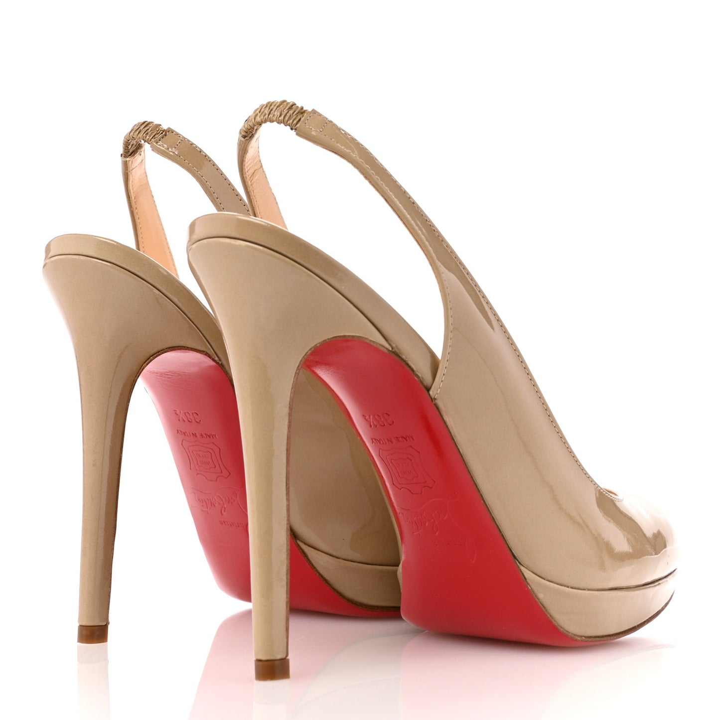 Patent Horatio 120 Pumps 38.5 Camel