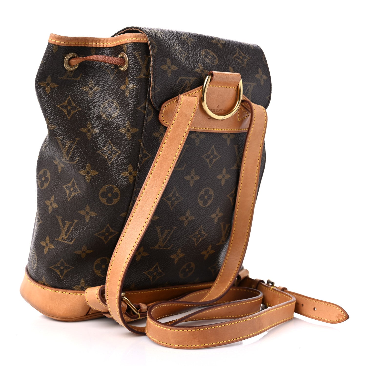 Louis Vuitton Monogram Montsouris MM Backpack 3 of 16