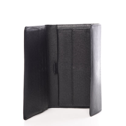 Louis Vuitton Epi Porte Tresor International Wallet Black 5 of 11