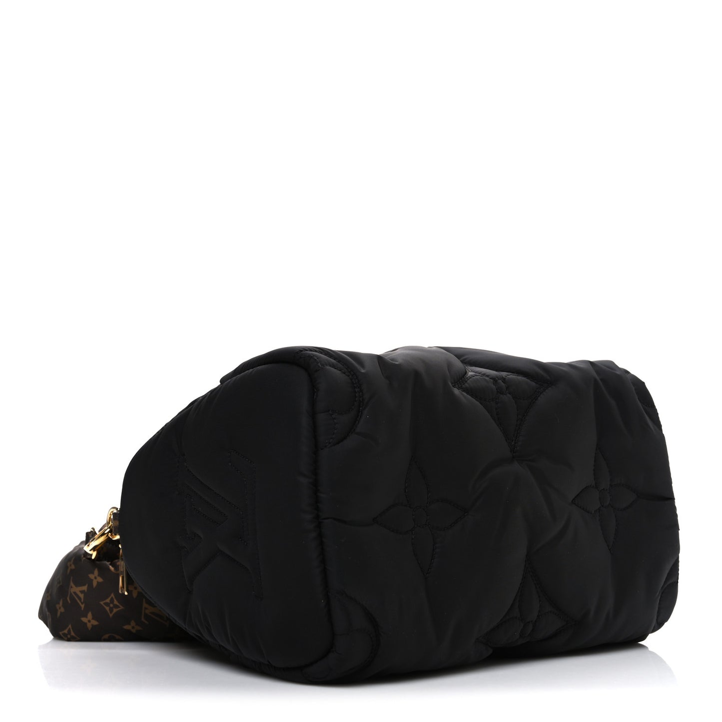 Econyl Mini Monogram Pillow Speedy Bandouliere 25 Black