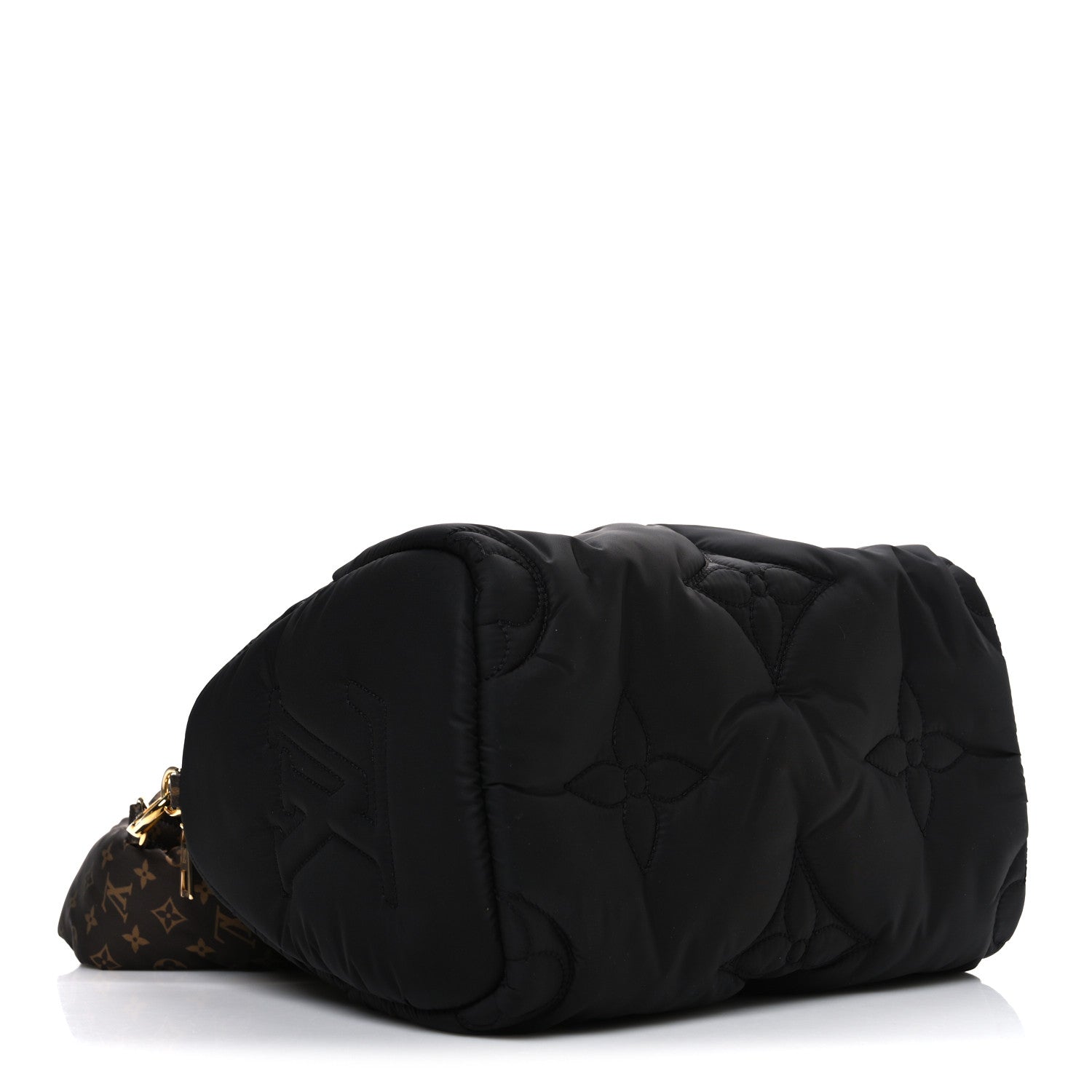 Louis Vuitton Econyl Mini Monogram Pillow Speedy Bandouliere 25 Black 4 of 9