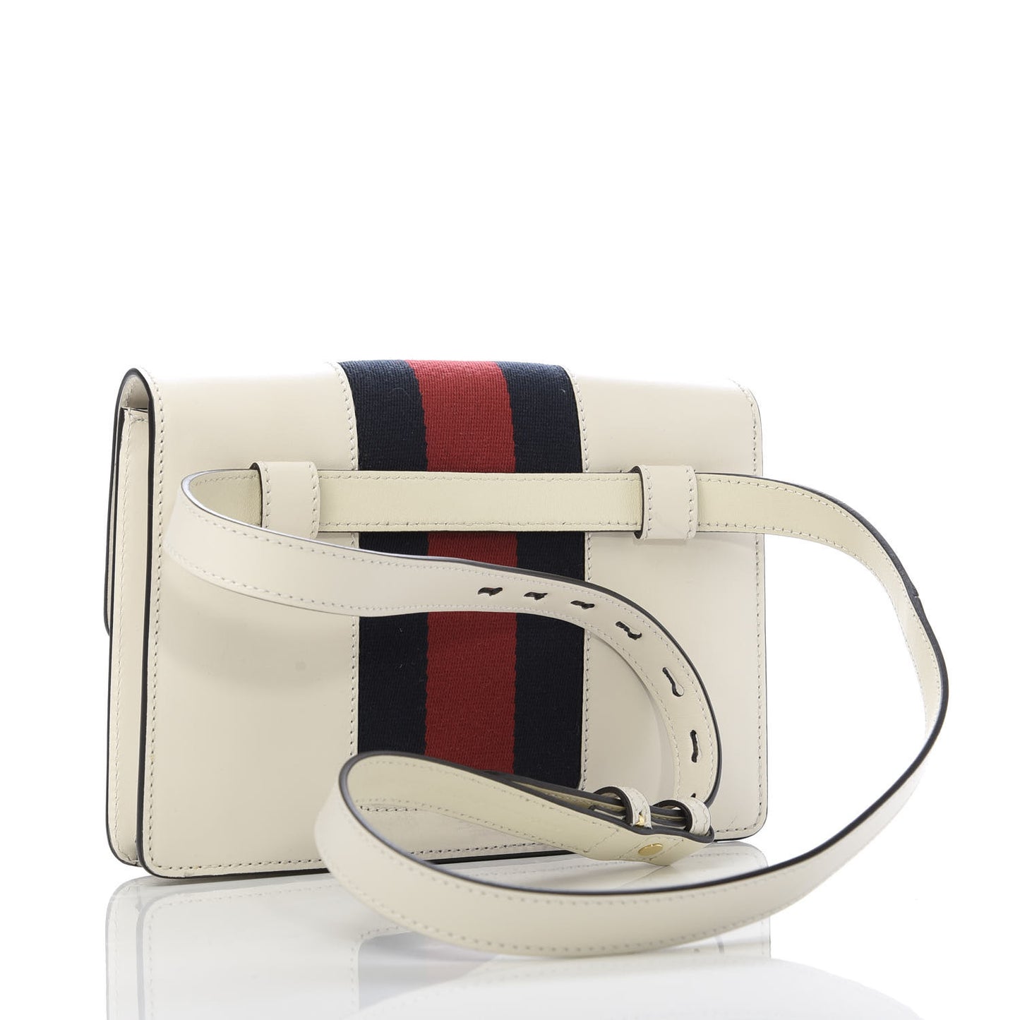 Calfskin Sylvie Belt Bag Off White