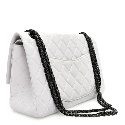 Chanel Aged Calfskin 2.55 Reissue 226 Flap White 3 of 10