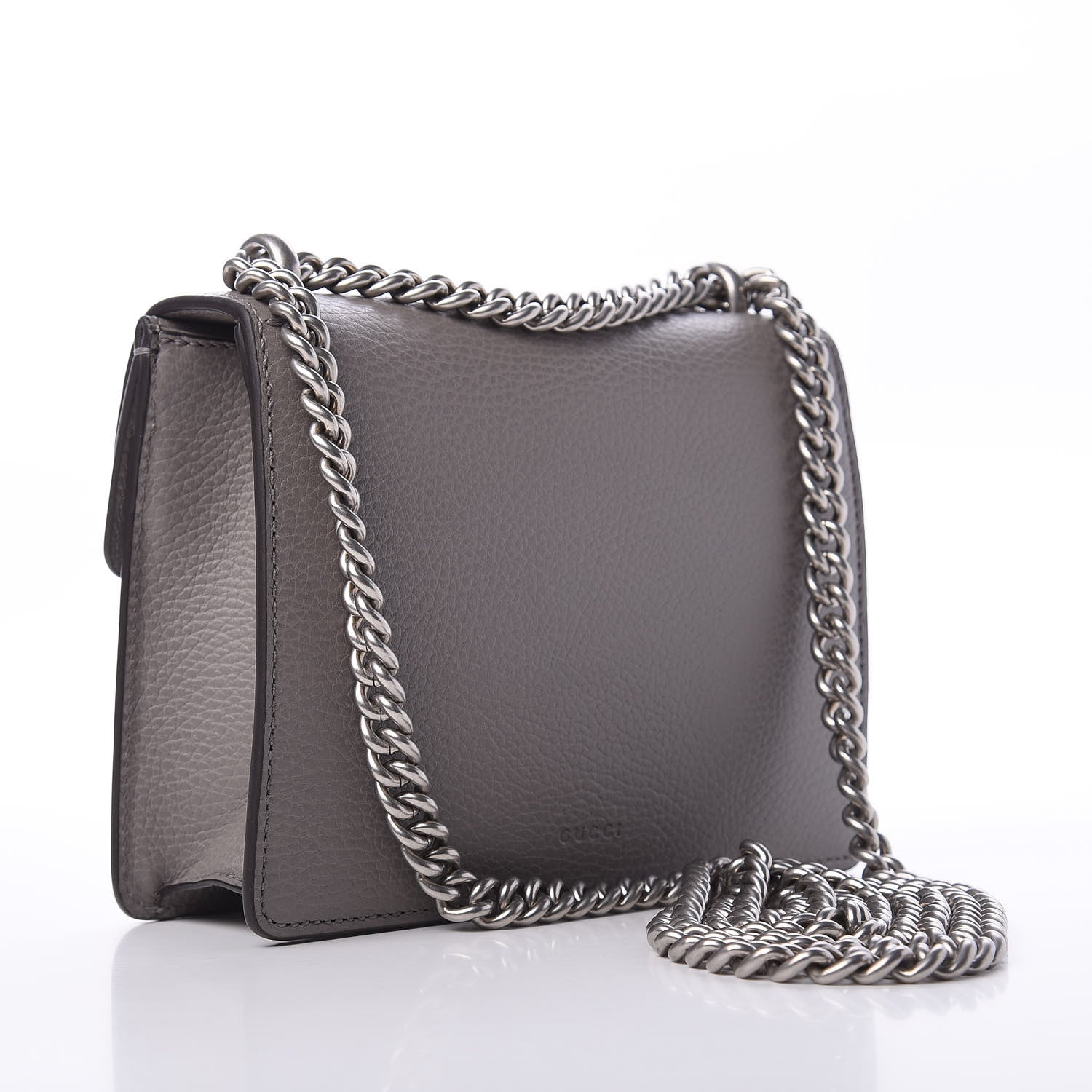 Gucci Calfskin Mini Dionysus Shoulder Bag Dusty Grey 4 of 10
