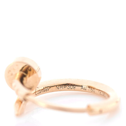 Cartier 18K Yellow Gold Juste Un Clou Single Hoop Earring 5 of 6