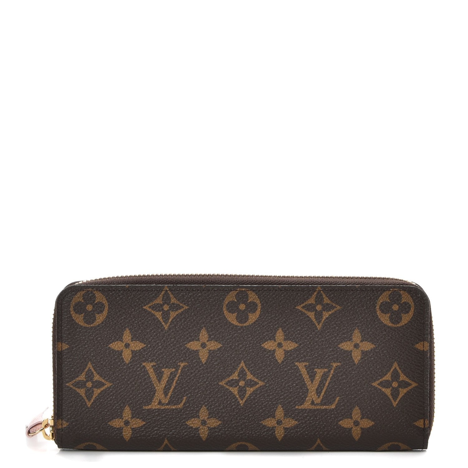 Louis Vuitton Monogram Clemence Wallet Rose Ballerine 1 of 8