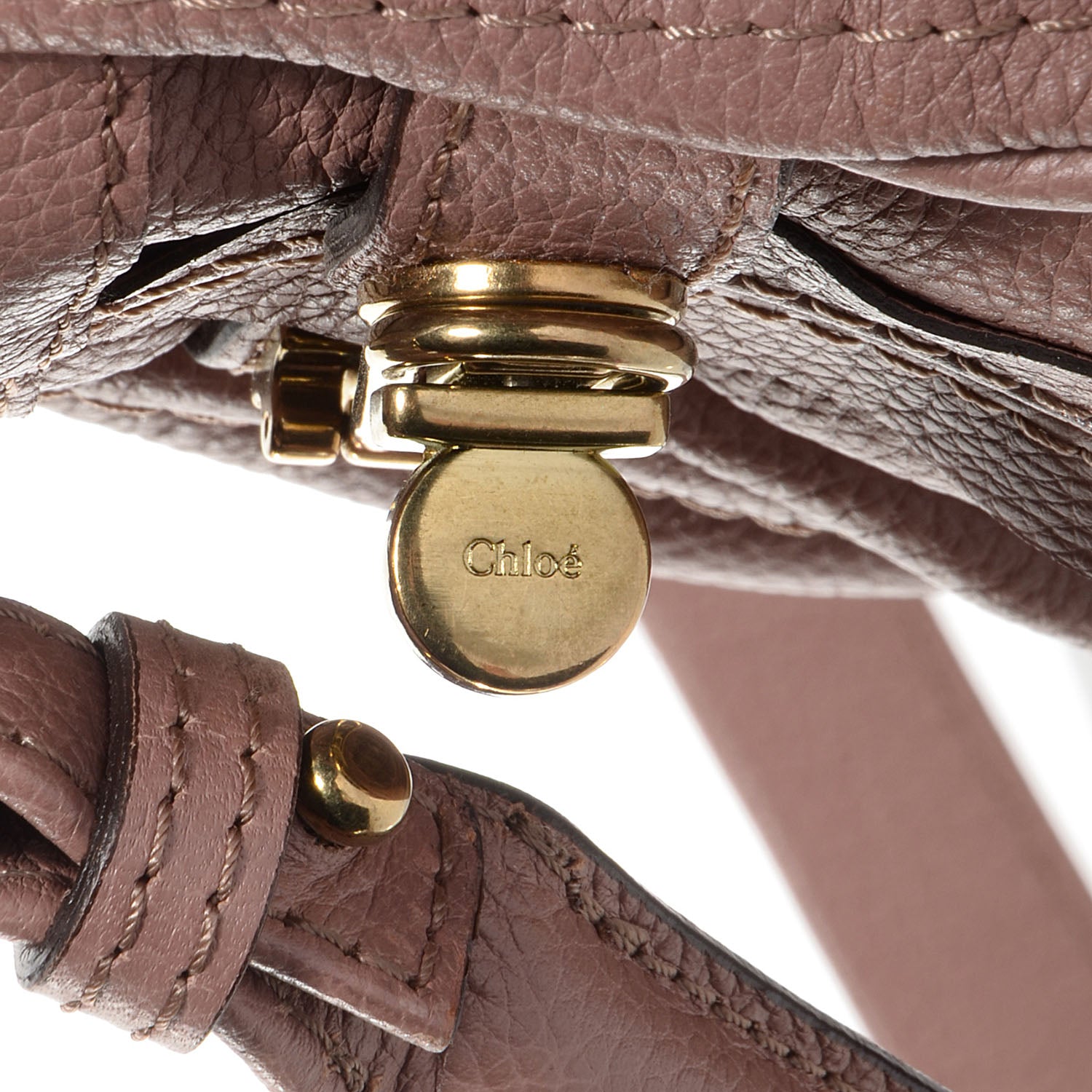 Chloe Calfskin Medium Paraty Desert Mauve 8 of 9