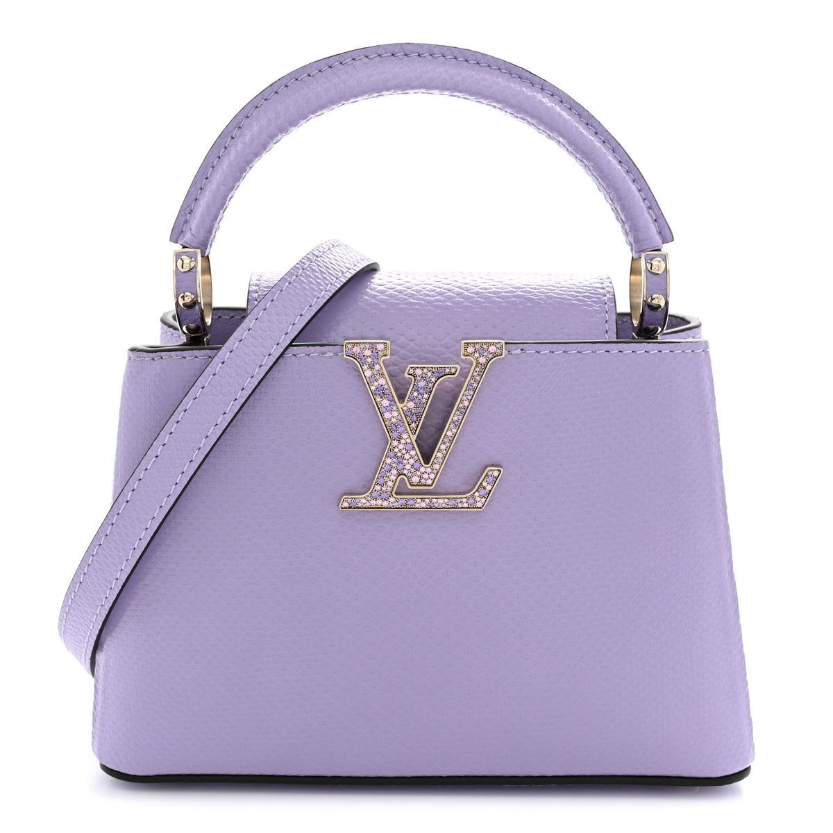 Louis Vuitton Karung Mini Capucines Lilas 1 of 11