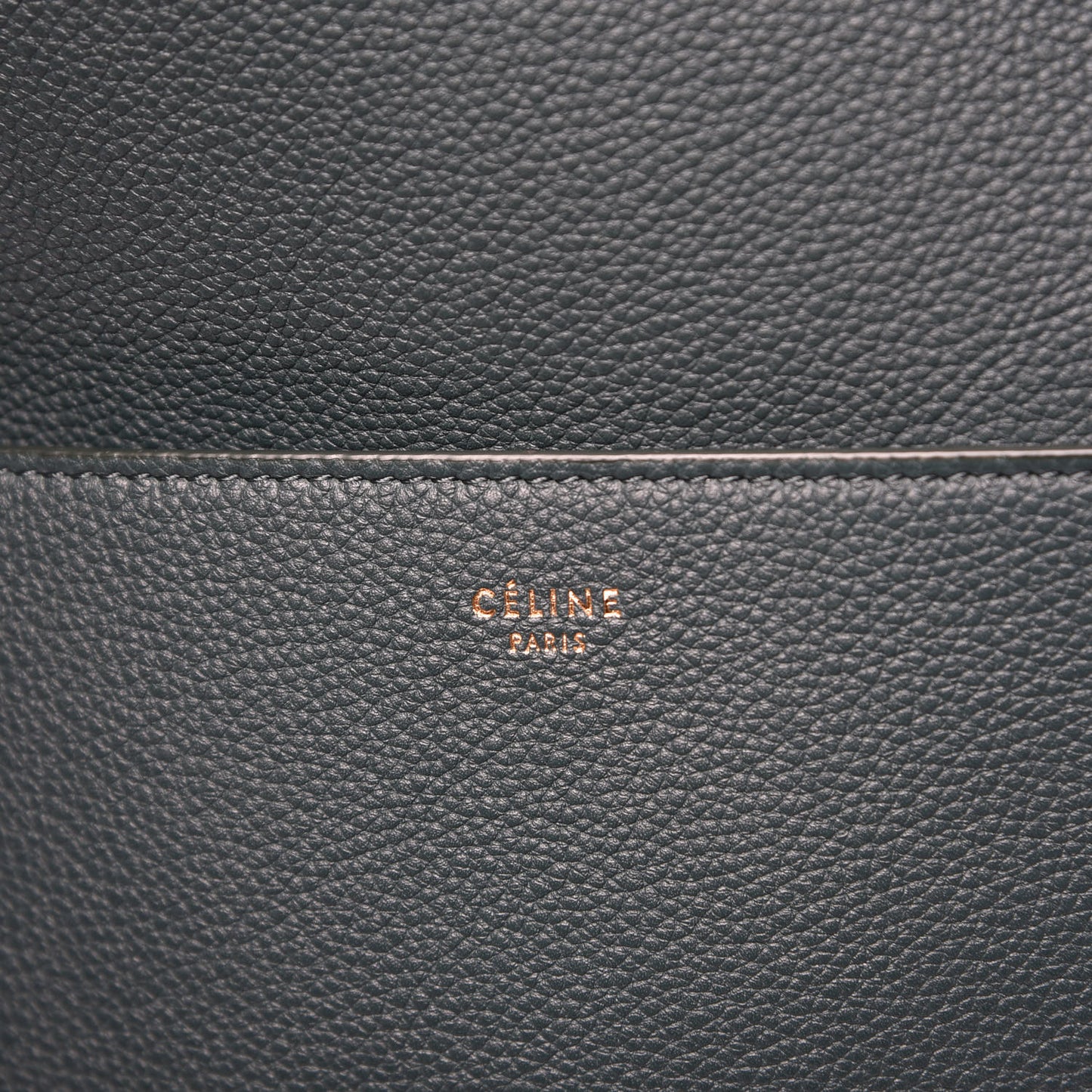 Soft Grained Calfskin Sangle Bucket Bag Amazone