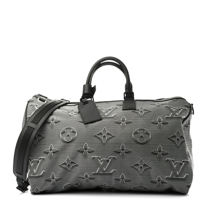 Louis Vuitton Monogram 2054 3D Reversible Keepall Bandouliere 50 Multicolor 1 of 14
