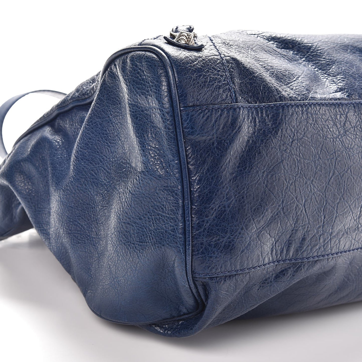 Agneau Giant 12 Silver Hardware Velo Bleu Mineral