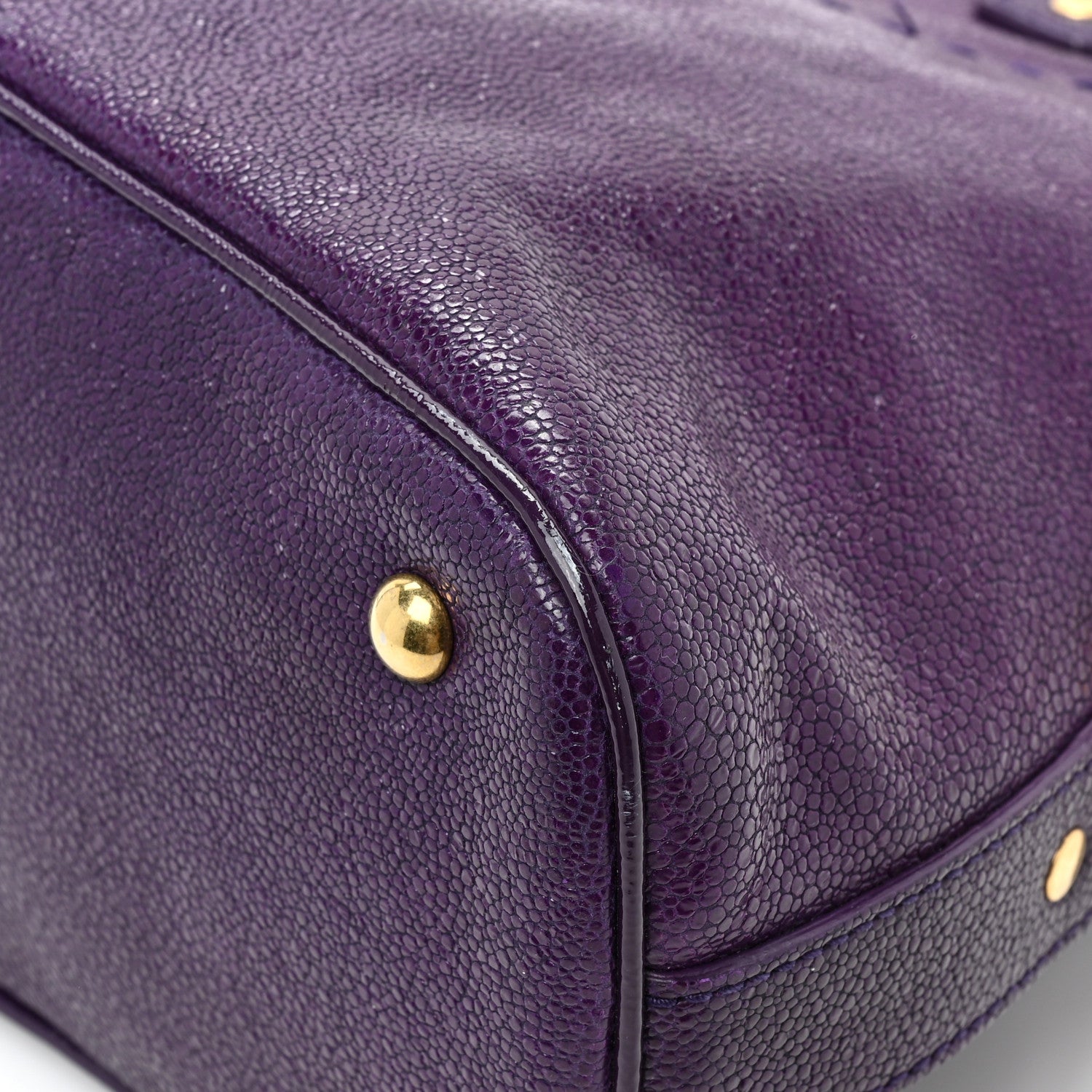Saint Laurent Calfskin Large Muse Purple 12 of 13