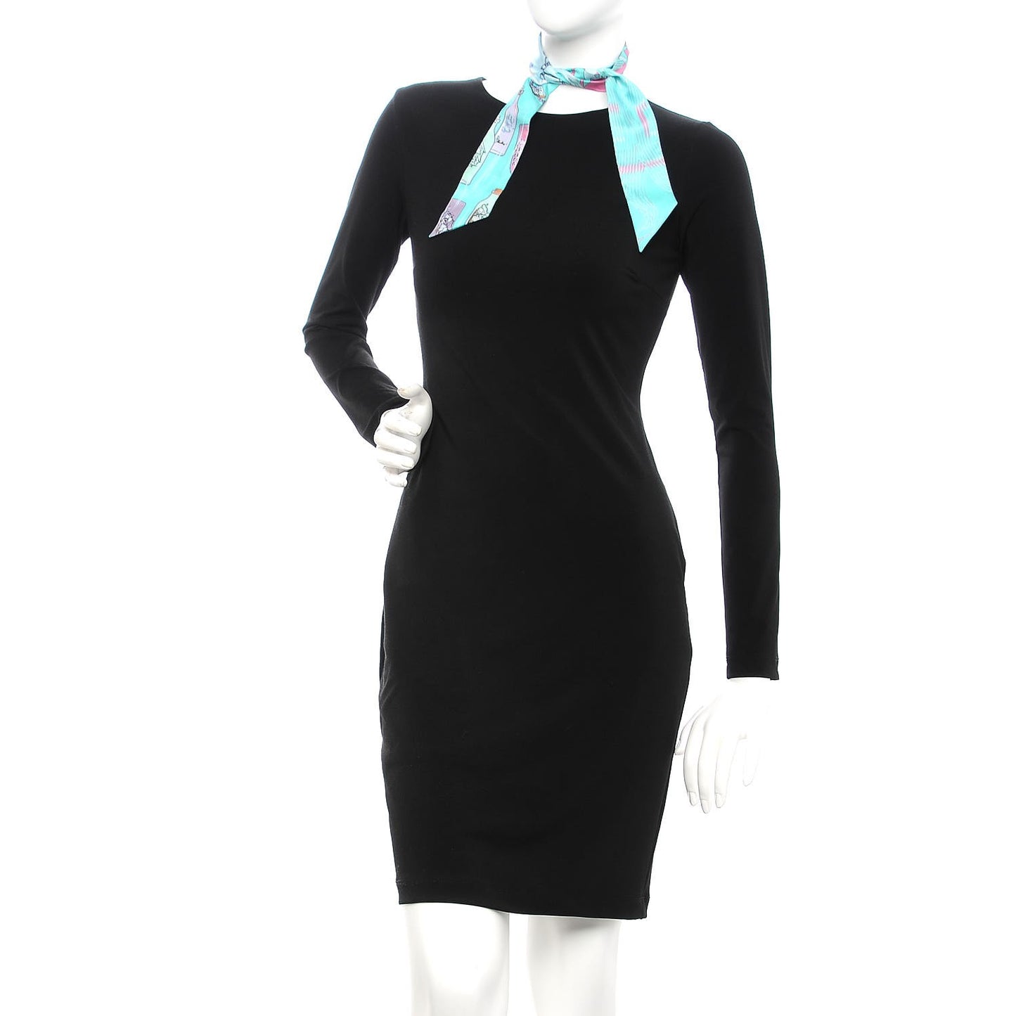 Silk Calèche, Mors et Bouteilles Twilly Turquoise Rose Ciel