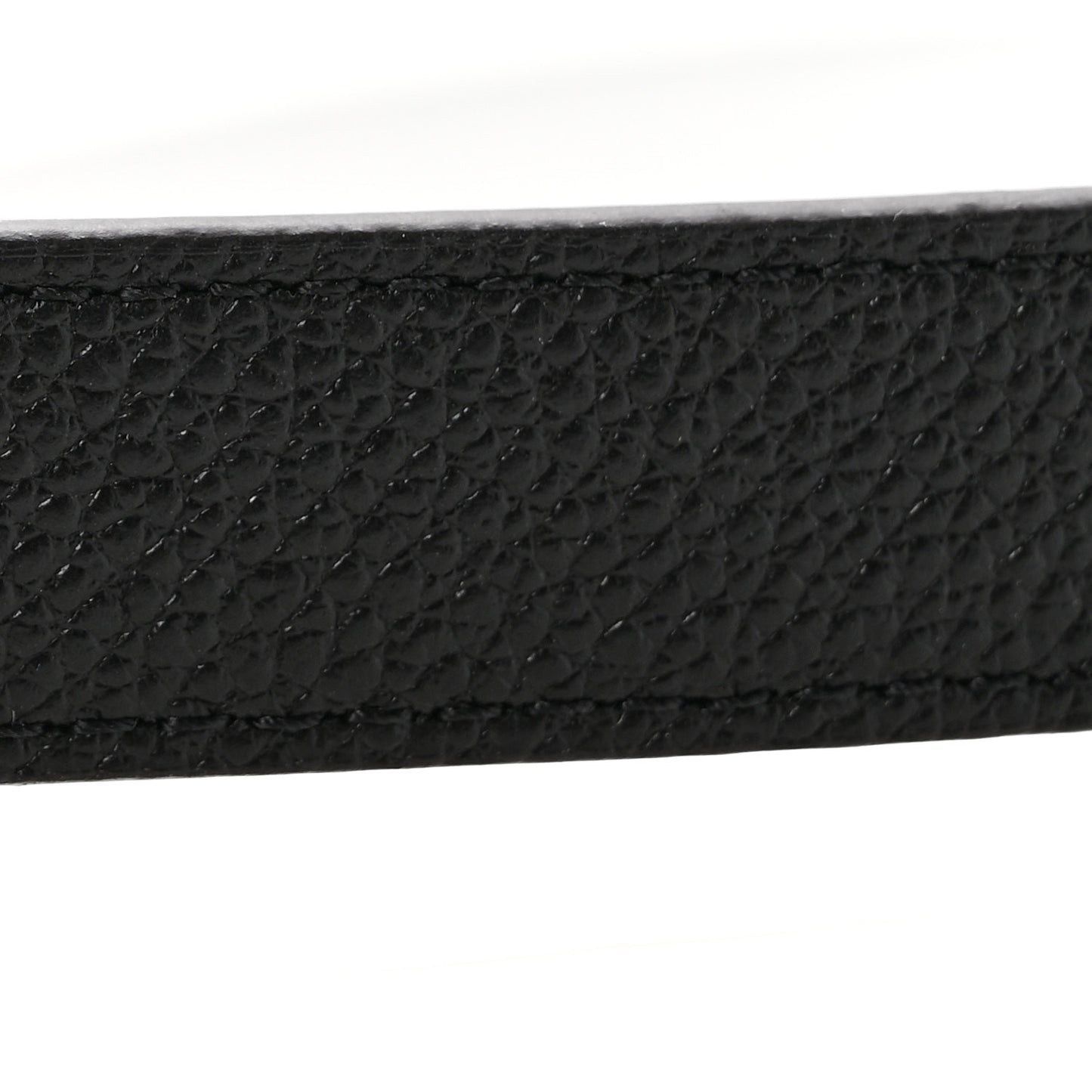 Monogram Calfskin 20mm LV Circle Reversible Belt 85 34 Black