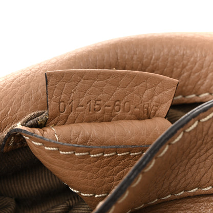 Chloe Calfskin Mini Marcie Round Crossbody Bag Nut 8 of 15
