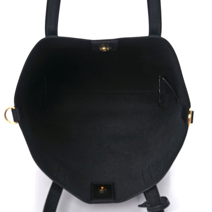 Saint Laurent Calfskin Toy Shopping Tote Black 7 of 10