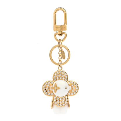 Louis Vuitton Strass Vivienne Winter Bag Charm Key Holder Gold 1 of 5