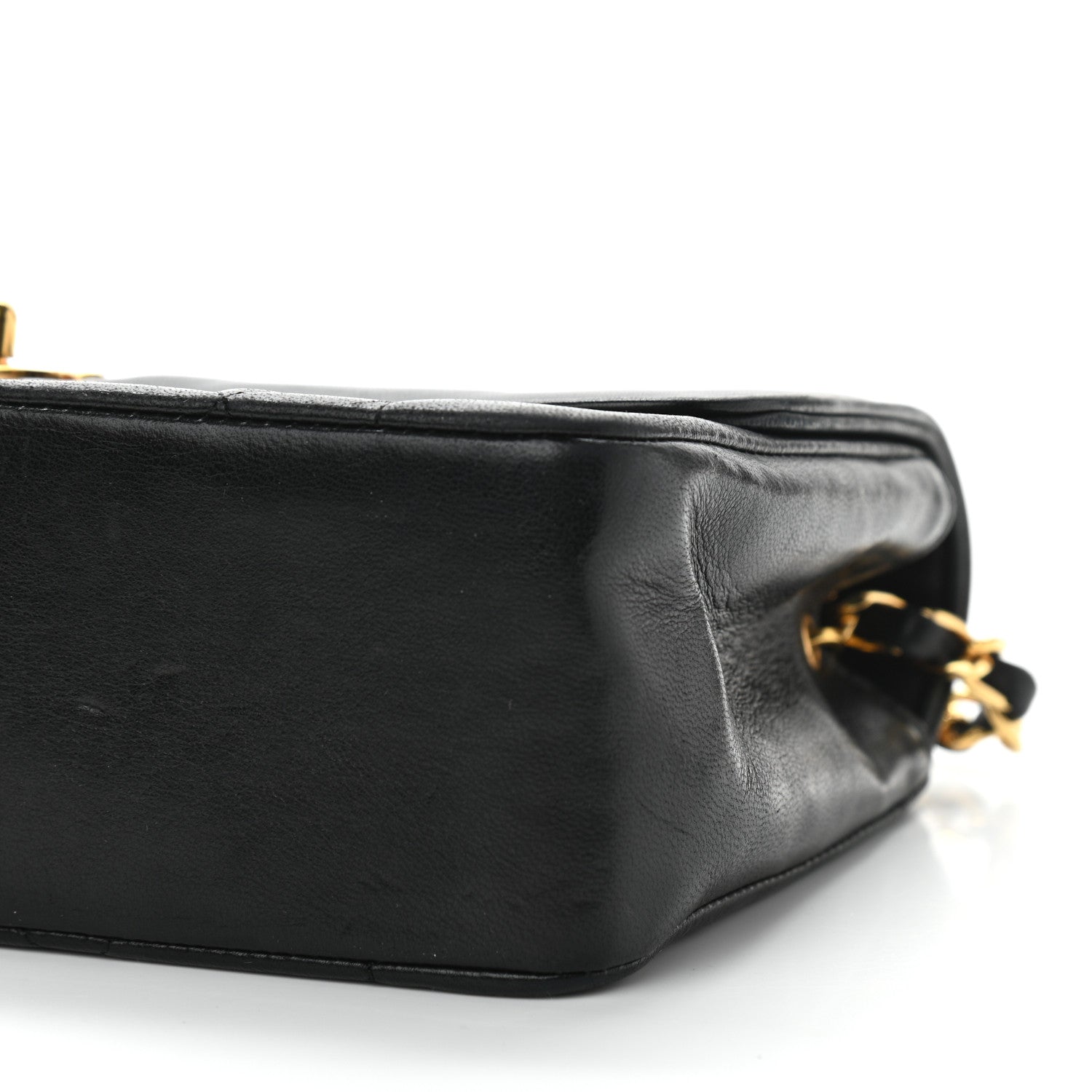 Chanel Lambskin Quilted Small Single Flap Black 10 of 13