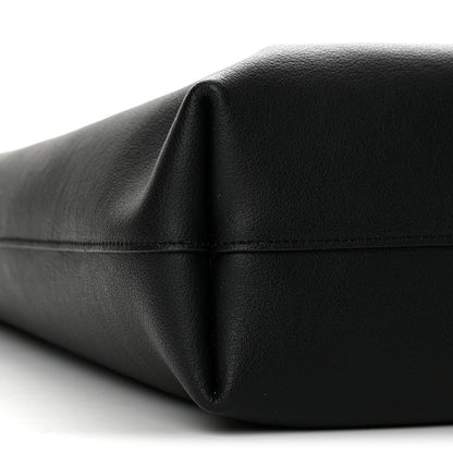 Saint Laurent Calfskin North-South Shopping Tote Black 10 of 13