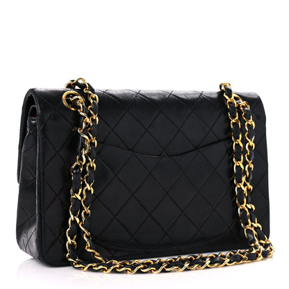Chanel Lambskin Quilted Small Double Flap Black 3 of 19