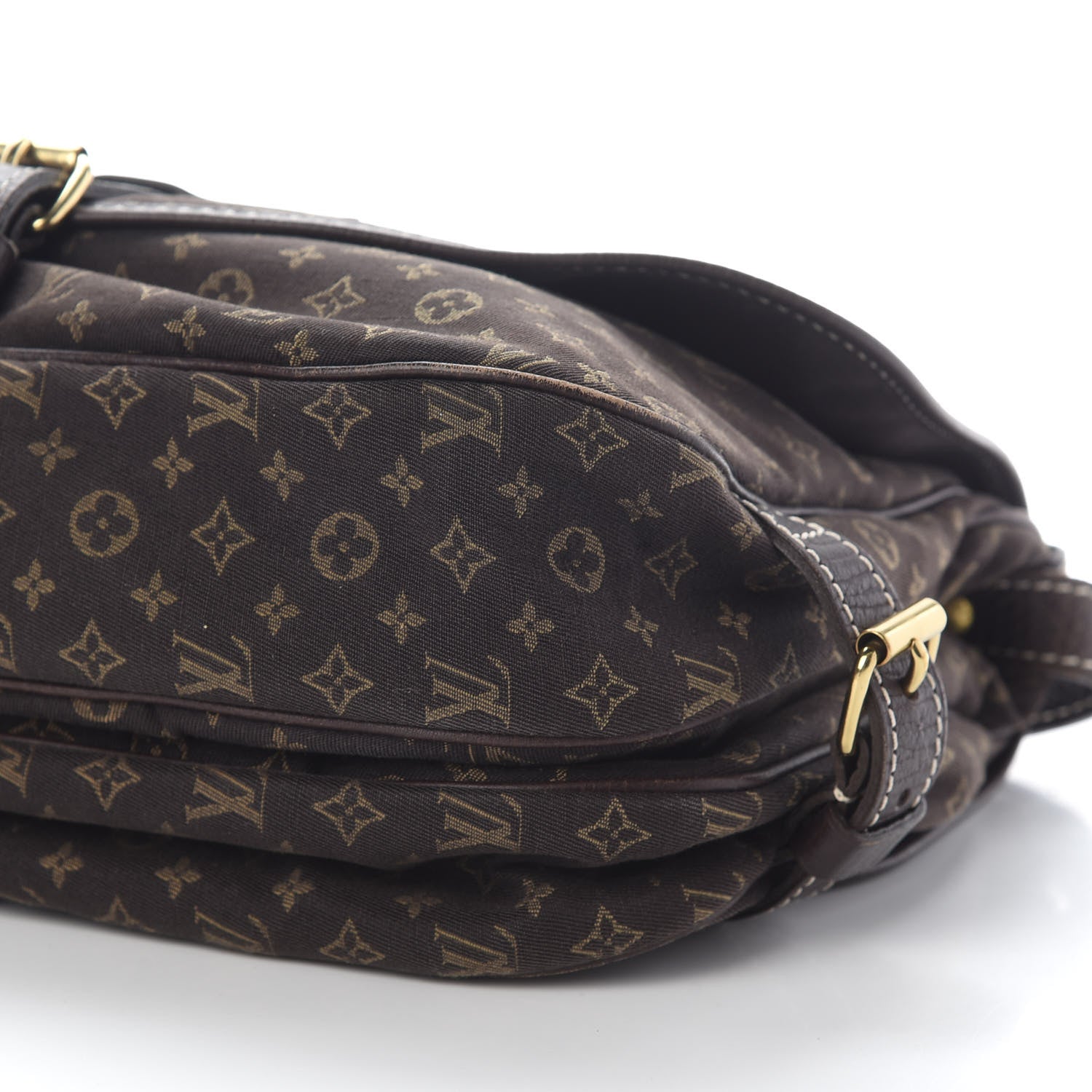 Louis Vuitton Monogram Mini Lin Saumur Ebene 8 of 8