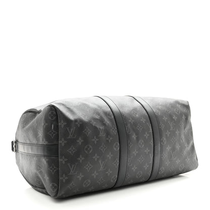 Louis Vuitton Monogram Eclipse Keepall Bandouliere 45 3 of 11
