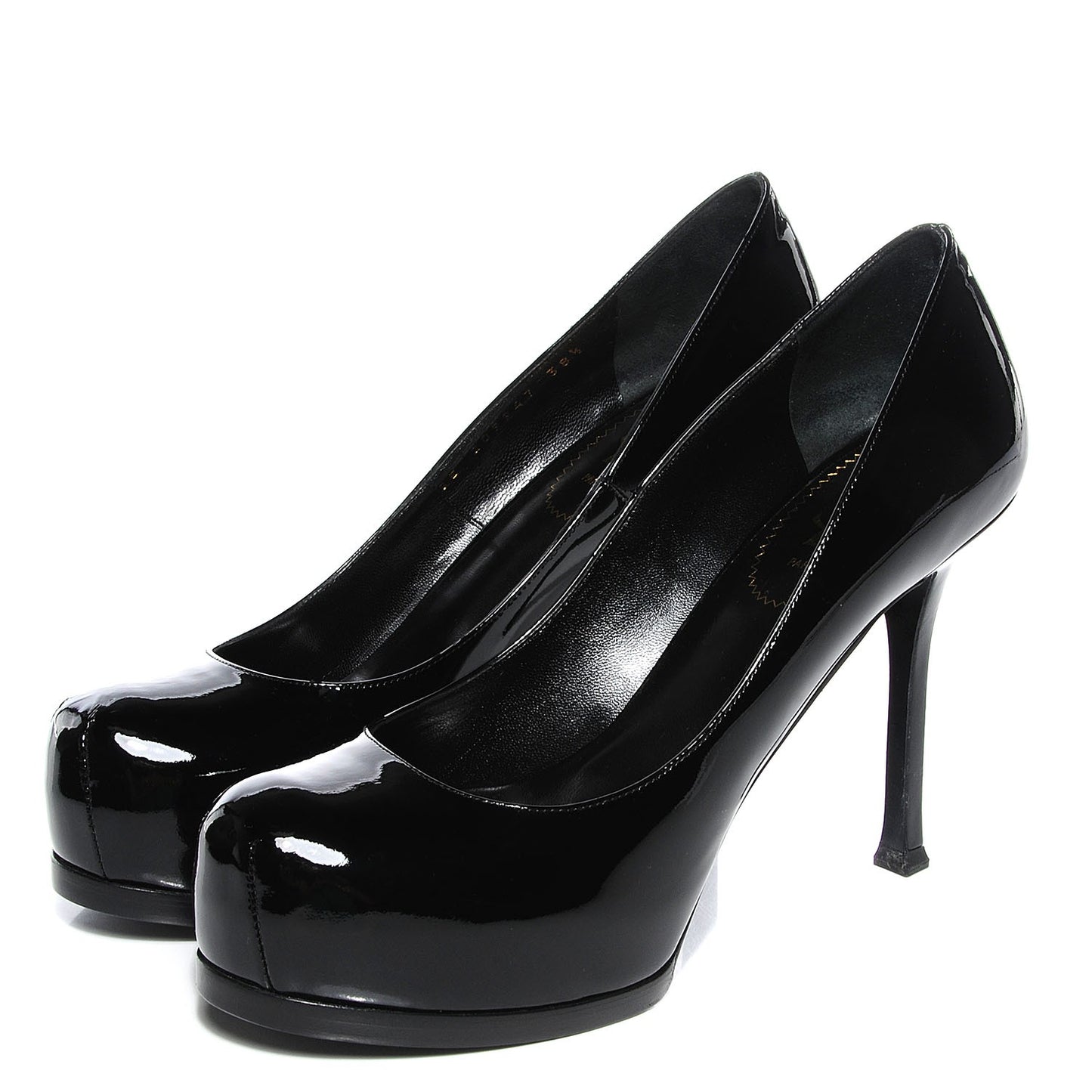 Patent Tribute Platform Pumps 38.5 Black