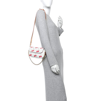 Louis Vuitton LV X TM Monogram Cerises Ivy Wallet On Chain White 2 of 9